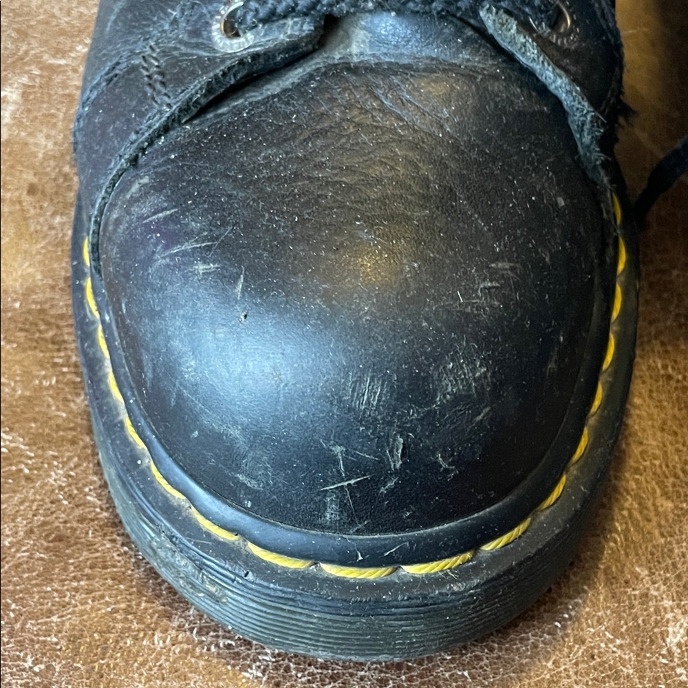 Dr. Martens Men's Black Industrial Steel Toed Work Boots. Good Condition. Sz 10. - Picture 9 of 16